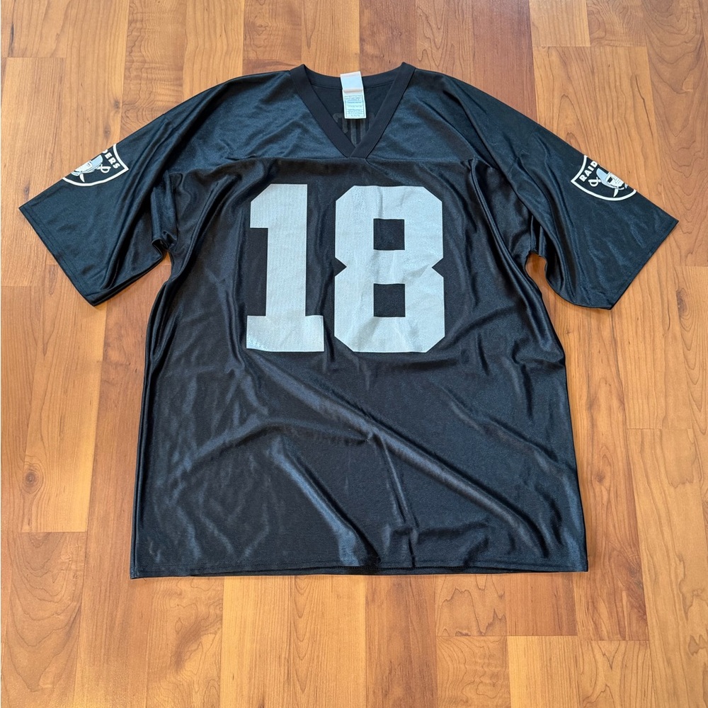 Vintage Y2K Reebok Oakland Raiders Randy Moss Football Jersey Men’s XL
